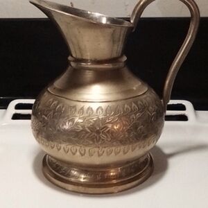 Brass pitcher
